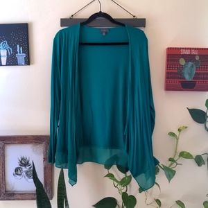Green light cardigan